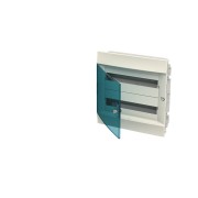 1SLM004100A1206 Бокс в нишу Mistral41 36М зеленая дверь 2 ряда (без клемм)