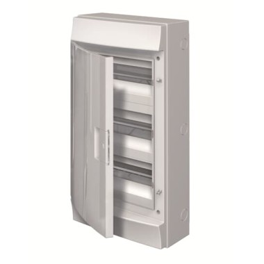 1SLM006501A1106 Бокс настенный 36М непрозрачная дверь Mistral65 (с клемм) 3 ряда