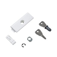 1SPE007715F5009 Замок с ключом Mistral41 наст. белый