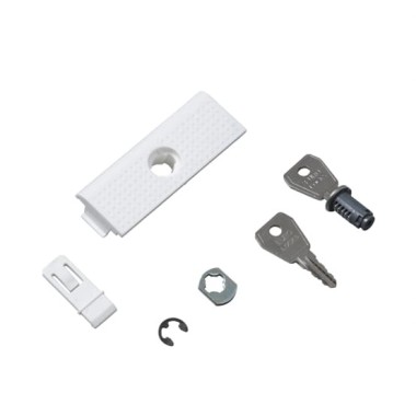 1SPE007715F5009 Замок с ключом Mistral41 наст. белый