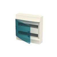 1SPE007717F0920 Бокс настенный Mistral41 36М зеленая дверь(без клемм)2ряда