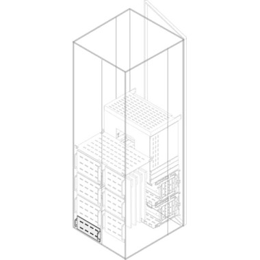 1STQ001981B0000 Перегородка верт.задн. H=100мм W=600мм