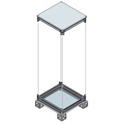 1STQ005317B0000 Рама шкафа верхняя/нижняя 600X300ШхГ