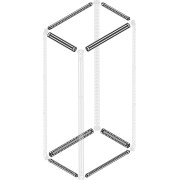 1STQ007062A0000 Профиль нерж.каркаса шкафа W=400мм (4шт)