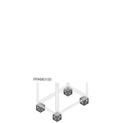 1STQ007048A0000 Угловой элемент цоколя H=100мм (4 шт)