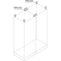 1STQ008116A0000 Уголки для подъема соедин. шкафов (2шт)