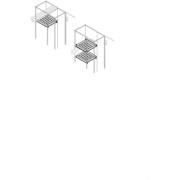 1STQ008555A0000 Перегородка горизонт. W=300мм D=500мм