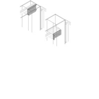 1STQ008579A0000 Перегородки фронт.сист.шин H200мм W200мм