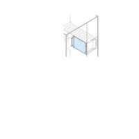 1STQ008945A0000 Перегородка+уголок P0 H=500мм W=600мм