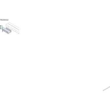 1STQ009186A0000 Уголок опорный для углового шкафа (2шт)