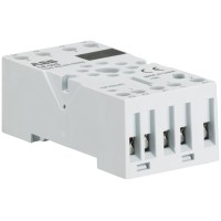 1SVR405670R0000 Цоколь CR-U2S для реле CR-U 2ПК с доп.модулем