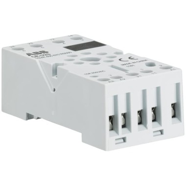 1SVR405670R0000 Цоколь CR-U2S для реле CR-U 2ПК с доп.модулем