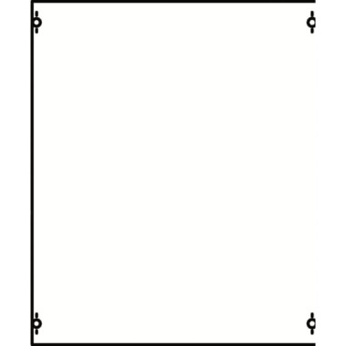 2B0A Панель с защитым пластроном и дин-рейкой 2B0A Панель с защитым пластроном и дин-рейкой