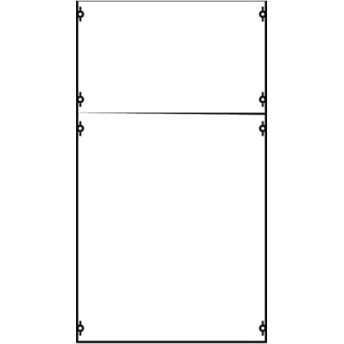 2B2A Панель с защитым пластроном и дин-рейкой 2B2A Панель с защитым пластроном и дин-рейкой
