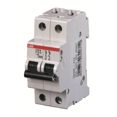 2CDS272001R0201 Автоматический выключатель 2-полюсной S202M D20