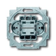 2CKA001012A0954 Механизм 1-клавишного, 2-полюсного переключателя, 10А 250В, серия Future/Axcent/Carat/Династия/Allwetter/Busch-Duro/Reflex SI