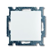 2CKA001012A2142 Механизм 1-клавишного, 1-полюсного переключателя с клавишей, серия Basic 55, цвет альпийский белый