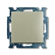 2CKA001012A2164 Механизм 1-клавишного, 1-полюсного выключателя с клавишей, серия Basic 55, цвет шампань