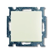 2CKA001012A2184 Механизм 1-клавишного, 1-полюсного выключателя с клавишей, серия Basic 55, цвет chalet-white