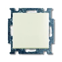 2CKA001012A2189 Механизм 1-клавишного, 1-полюсного переключателя с клавишей, серия Basic 55, цвет chalet-white