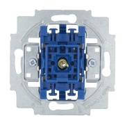 2CKA001022A0656 Механизм 1-клавишного, 2-полюсного контрольного выключателя с лампой, 10А 250В, серия Future/Axcent/Carat/Династия/Allwetter/Busch-Duro/Reflex SI