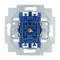 2CKA001022A0656 Механизм 1-клавишного, 2-полюсного контрольного выключателя с лампой, 10А 250В, серия Future/Axcent/Carat/Династия/Allwetter/Busch-Duro/Reflex SI