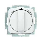 2CKA001164A0144 Механизм переключателя 1-полюсного на 2 положения, с центральной платой, серия Reflex SI, цвет альпийский белый