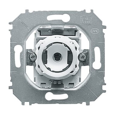 2CKA001413A0897 Механизм 1-клавишной, 1-полюсной кнопки (НО контакт/НЗ контакт), с N-клеммой, 10А 250В, серия impuls
