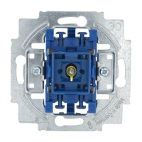 2CKA001413A1106 Механизм 1-клавишной, 1-полюсной кнопки (нормально-открытый контакт), с N-клеммой, с подсветкой, 10А 250В, серия Future/Axcent/Carat/Династия/Allwetter/Busch-Duro/Reflex SI