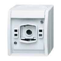 2CKA001582A0328 Корпус светового сигнала для ламп с цоколем Е-10, для открытой установки, IP44, серия ocean, цвет альпийский белый