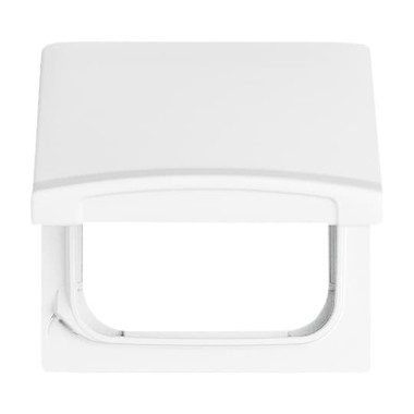 2CKA001710A1860 Плата промежуточная с крышкой для центральных плат серий Busch-Duro 2000 SI и Reflex SI, IP44, серия Allwetter 44, цвет альпийский белый