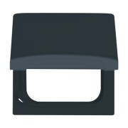 2CKA001710A1936 Плата промежуточная с крышкой для центральных плат серий Busch-Duro 2000 SI и Reflex SI, IP44, серия Allwetter 44, цвет антрацит