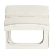 2CKA001710A2280 Плата промежуточная с крышкой для центральных плат серий Busch-Duro 2000 SI и Reflex SI, с полем для надписи, IP44, серия Allwetter 44, цвет слоновая кость