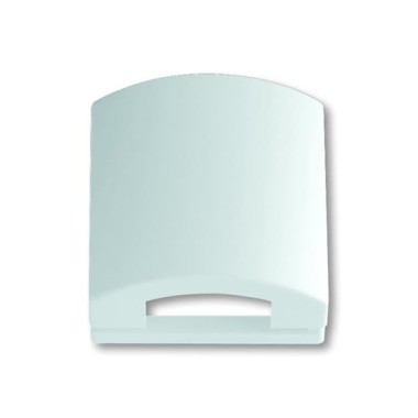 2CKA001710A3167 Плата центральная (промежуточное кольцо) с откидной крышкой для 50x50 мм телекоммуникационных вставок/механизмов AMP, Brand-Rex, Rutenbeck, BTR, Telegartner, серия Future/Axcent/Carat/Династия цвет альпийский белый