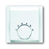 2CKA001710A3552 Плата центральная (накладка) для механизма терморегулятора (термостата) 1094 U, 1097 U, серия impuls, цвет альпийский белый