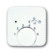 2CKA001710A3556 Плата центральная (накладка) для механизма терморегулятора  1095 U/UF, 1096 U, серия Reflex SI/SI linear, альпийский белый