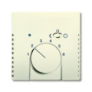 2CKA001710A3568 Плата центральная (накладка) для механизма терморегулятора  1095 U/UF, 1096 U, серия Future/Axcent/Carat/Династия, цвет слоновая кость