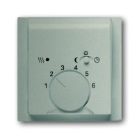 2CKA001710A3579 Плата центральная (накладка) для механизма терморегулятора  1095 U, 1096 U, серия impuls, цвет шампань-металлик