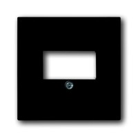 2CKA001710A3613 Плата центральная (накладка) для механизмов USB/VGA/HDMI/RCA, серия Future/Axcent/Carat/Династия, цвет антрацит