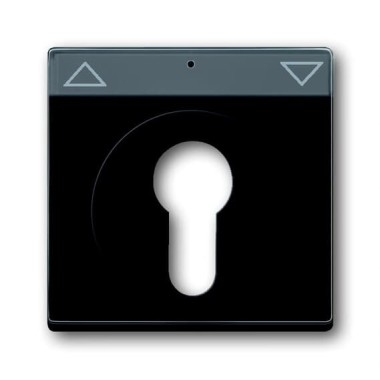 2CKA001710A3626 Плата центральная (накладка) для механизма выключателя жалюзи с зам. 2712/2713 USL-101, 2722/2723 USL-101 и 2733 USL-101, с полем дл надписи, серия Future/Axcent/Carat/Династия, цвет антрацит