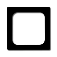 2CKA001710A3628 Плата центральная (промежуточное кольцо) для 50x50 мм телекоммуникационных вставок/механизмов AMP, Brand-Rex, Rutenbeck, BTR, Telegartner, серия антрацитFuture/Axcent/Carat/Династия, цвет антрацит