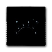 2CKA001710A3630 Плата центральная (накладка) для механизма терморегулятора  1095 U/UF, 1096 U, серия Future/Axcent/Carat/Династия, цвет антрацит