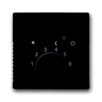 2CKA001710A3630 Плата центральная (накладка) для механизма терморегулятора  1095 U/UF, 1096 U, серия Future/Axcent/Carat/Династия, цвет антрацит