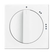 2CKA001710A3651 Плата центральная (накладка) с поворотной ручкой для переключателя на 3 положения 2710/1 U, серия Future/Axcent/Carat/Династия, альпийский белый