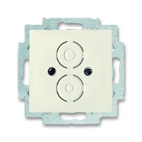 2CKA001710A3655 Плата центральная (накладка) с суппортом для разъёмов с резьбовым креплением М16х0.75, серия Future/Axcent/Carat/Династия, цвет слоновая кость