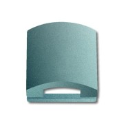 2CKA001710A3678 Плата центральная (промежуточное кольцо) с откидной крышкой для 50x50 мм телекоммуникационных вставок/механизмов AMP, Brand-Rex, Rutenbeck, BTR, Telegartner, серия Future/Axcent/Carat/Династия цвет серебристый алюминий