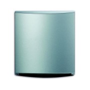 2CKA001710A3680 Корпус triton с рамкой и сдвижной крышкой для установки силовых и коммуникационных розеток стандарта SI, цвет серебристо-алюминиевый (future)