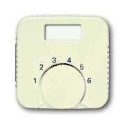 2CKA001710A3682 Плата центральная (накладка) для механизма терморегулятора 1094 UTA, 1097 UTA, серия reflex, цвет слоновая кость