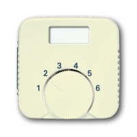 2CKA001710A3682 Плата центральная (накладка) для механизма терморегулятора 1094 UTA, 1097 UTA, серия reflex, цвет слоновая кость