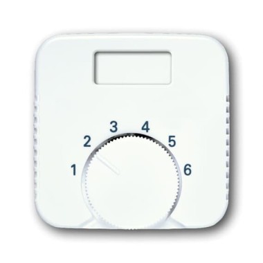 2CKA001710A3683 Плата центральная (накладка) для механизма терморегулятора 1094 UTA, 1097 UTA, серия reflex, цвет белый